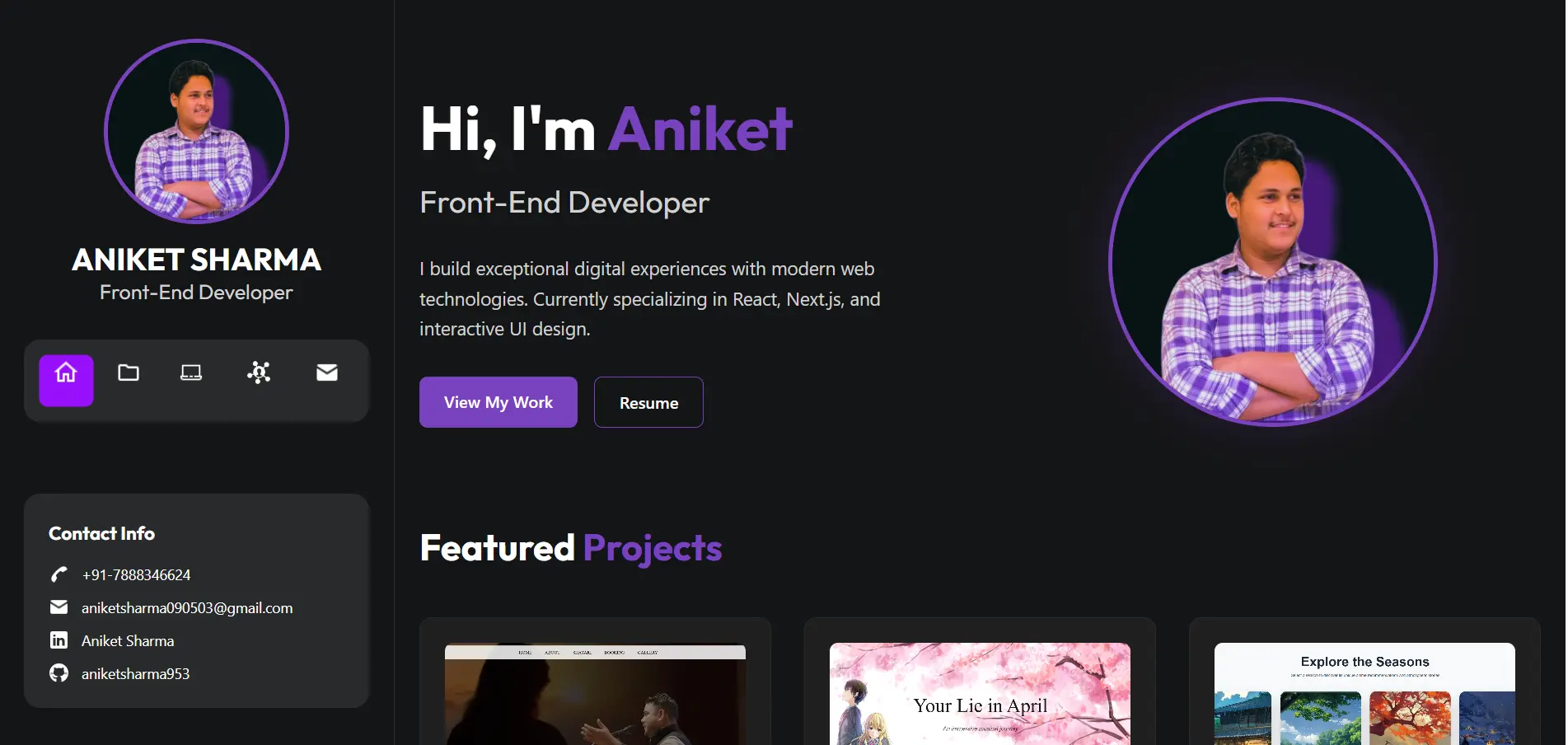  Personal Portfolio